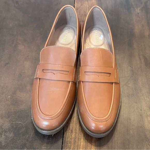 Cole Haan Haverhill Classic Penny Loafers Women’s 10.5 Brown Preppy Academia - Picture 4 of 4